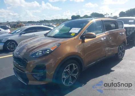 2021 Kia Sportage Sx Turbo z USA, uszkodzony, nr VIN KNDPR3A66M7924528